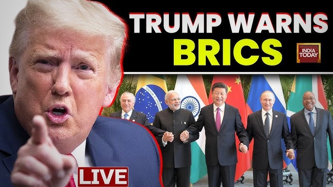 Trump Warns BRICS Against Replacing US Dollar: 100% Tariffs Await