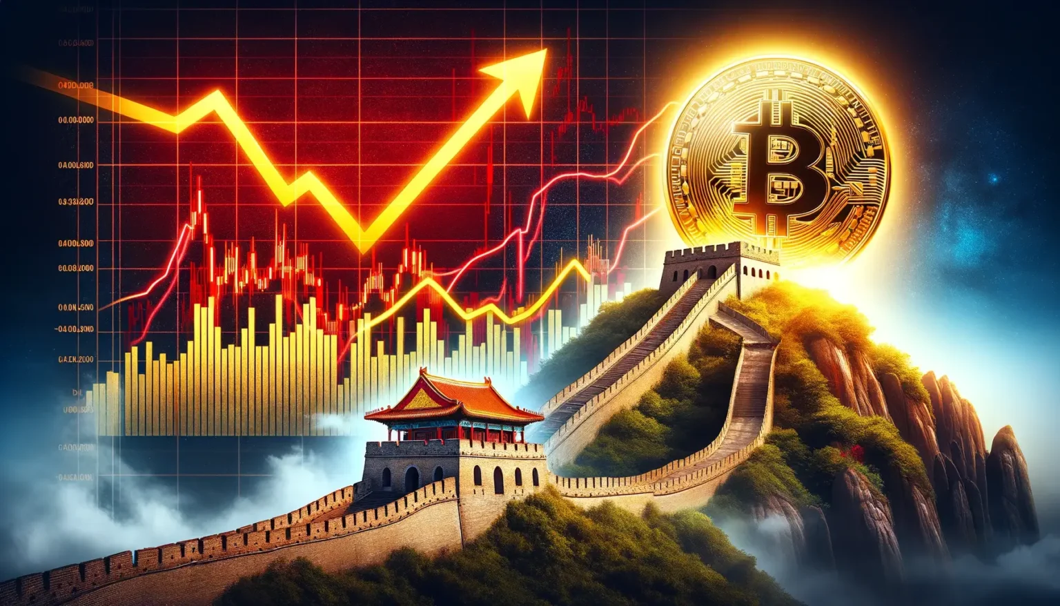 Chinese Stocks Fall As Bitcoin Breaks All-Time Highs, Is This A Mere Coincidence